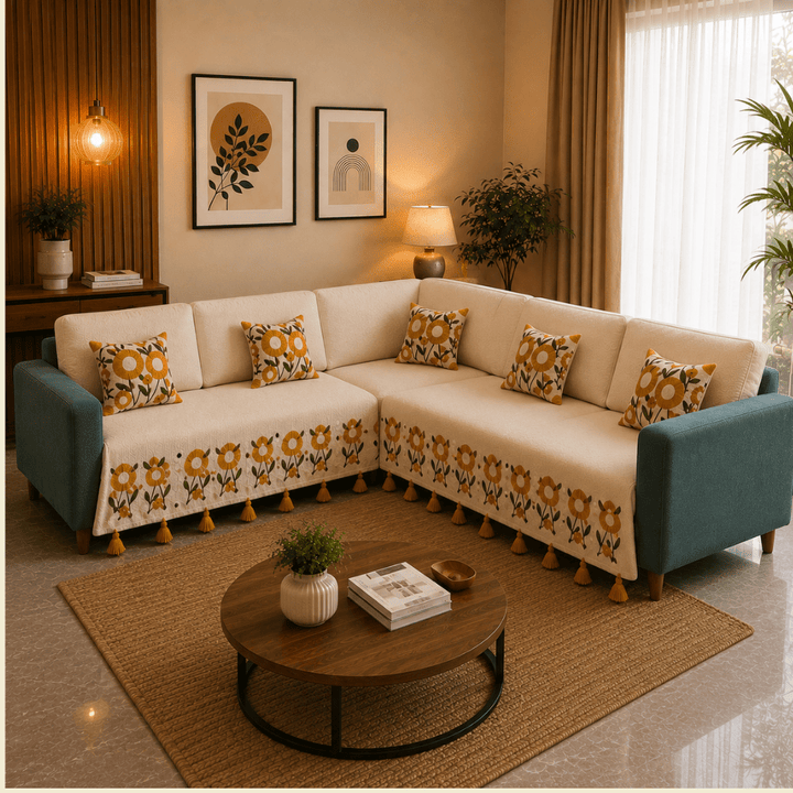 Genda Tufted 3+2(L SHAPE) 
