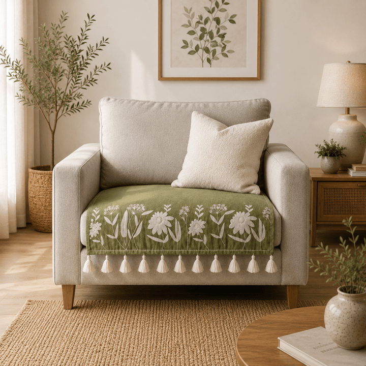 Jute Cotton Sofa Cover jute sofa cover Great Happy IN 