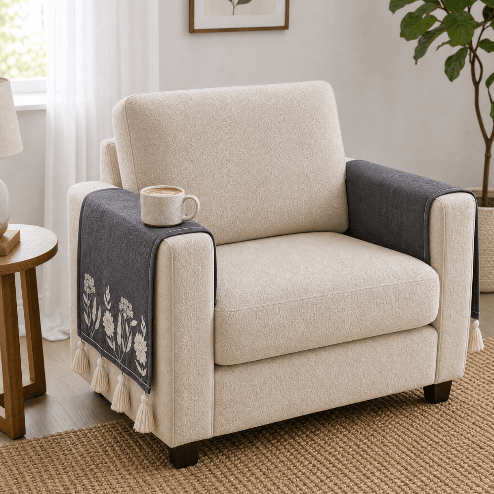 Jute Cotton Sofa Cover jute sofa cover Great Happy IN 
