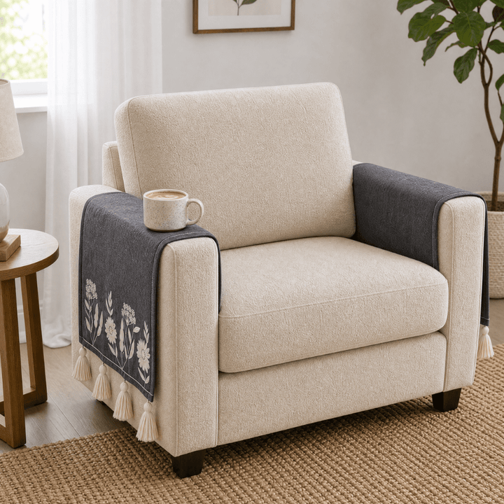 Jute Cotton Sofa Cover jute sofa cover Great Happy IN 