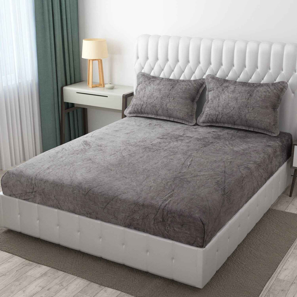 Warm Elastic Fitted Bedsheet (Winter Special)