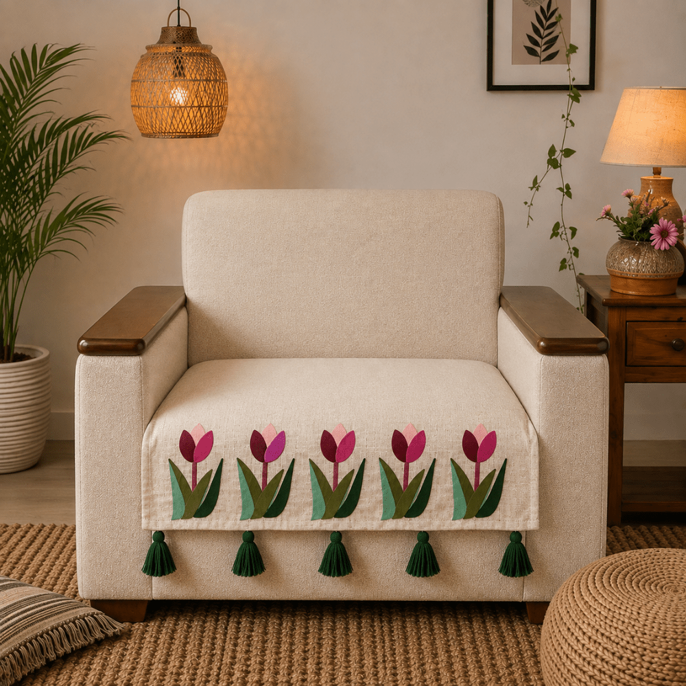 Jute Cotton Sofa Cover jute sofa cover Great Happy IN 