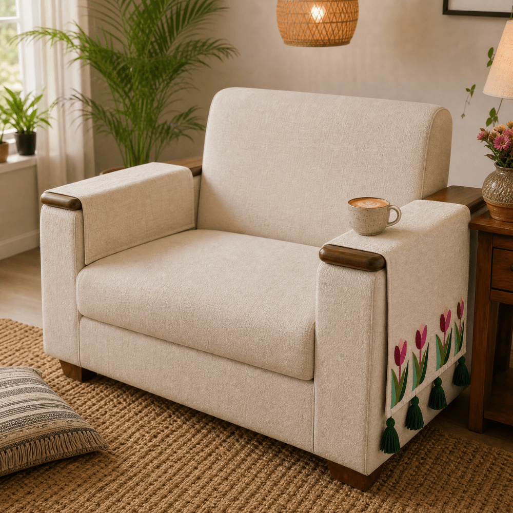Jute Cotton Sofa Cover jute sofa cover Great Happy IN 