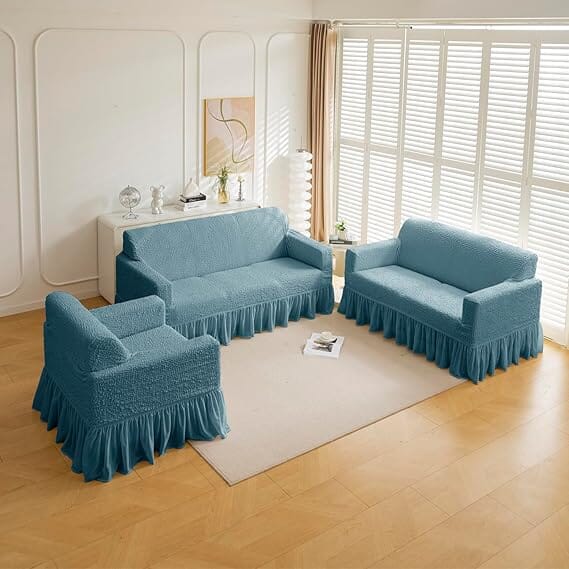 Mamamia Blue Italian Sofa Cover Great Happy IN 