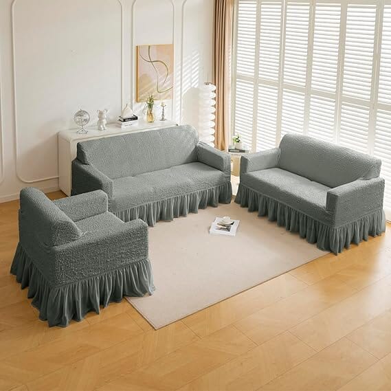 Mamamia Grey Italian Sofa Cover Great Happy IN 