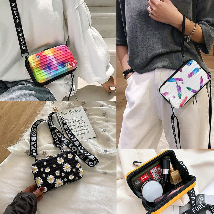 Great Happy Mini Sling Bag Great Happy IN Multicolour 