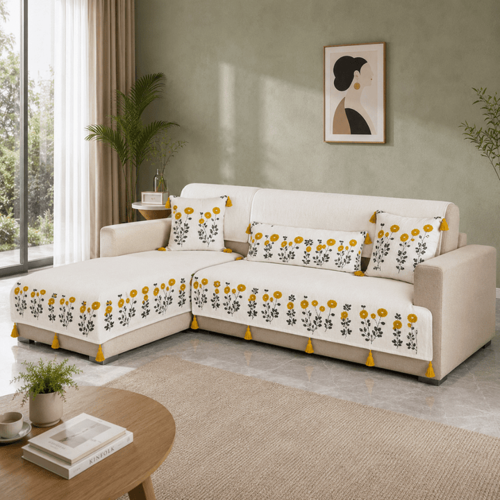 Marigold Ivory 3+2(L SHAPE)
