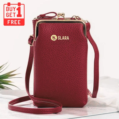 SLARA™ Unique Women's Bag - Buy 1 Get 1 Free Favhome MAROON BLACK 