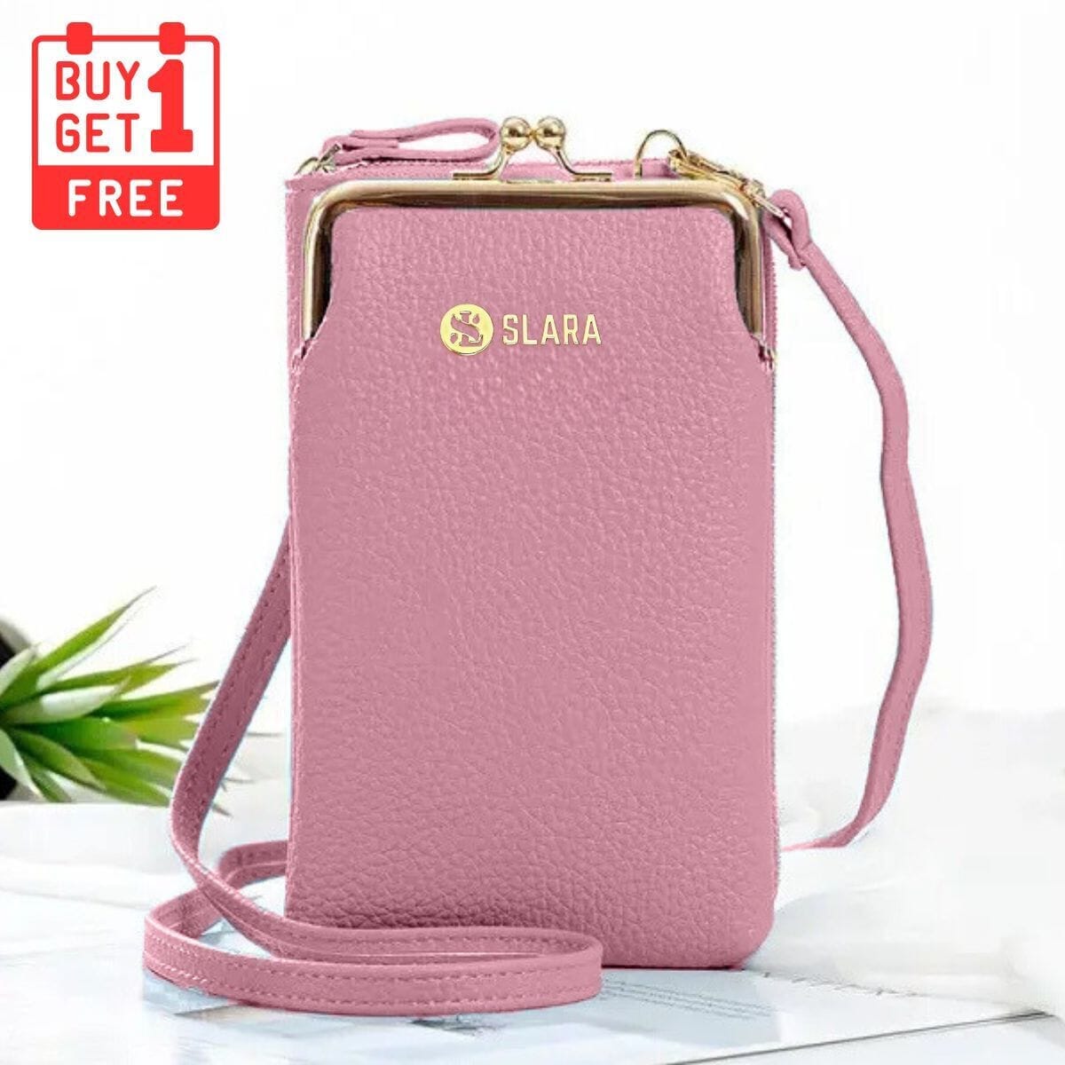 SLARA™ Unique Women's Bag - Buy 1 Get 1 Free Favhome ONION PINK BLACK 