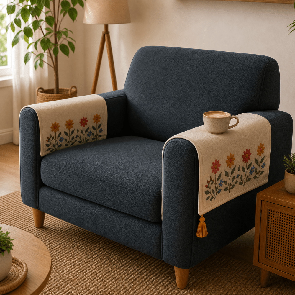 Jute Cotton Sofa Cover jute sofa cover Great Happy IN 