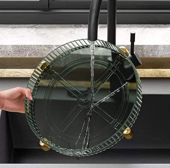 360° Rotating Cabinet Turntable Organizer Great Happy IN 