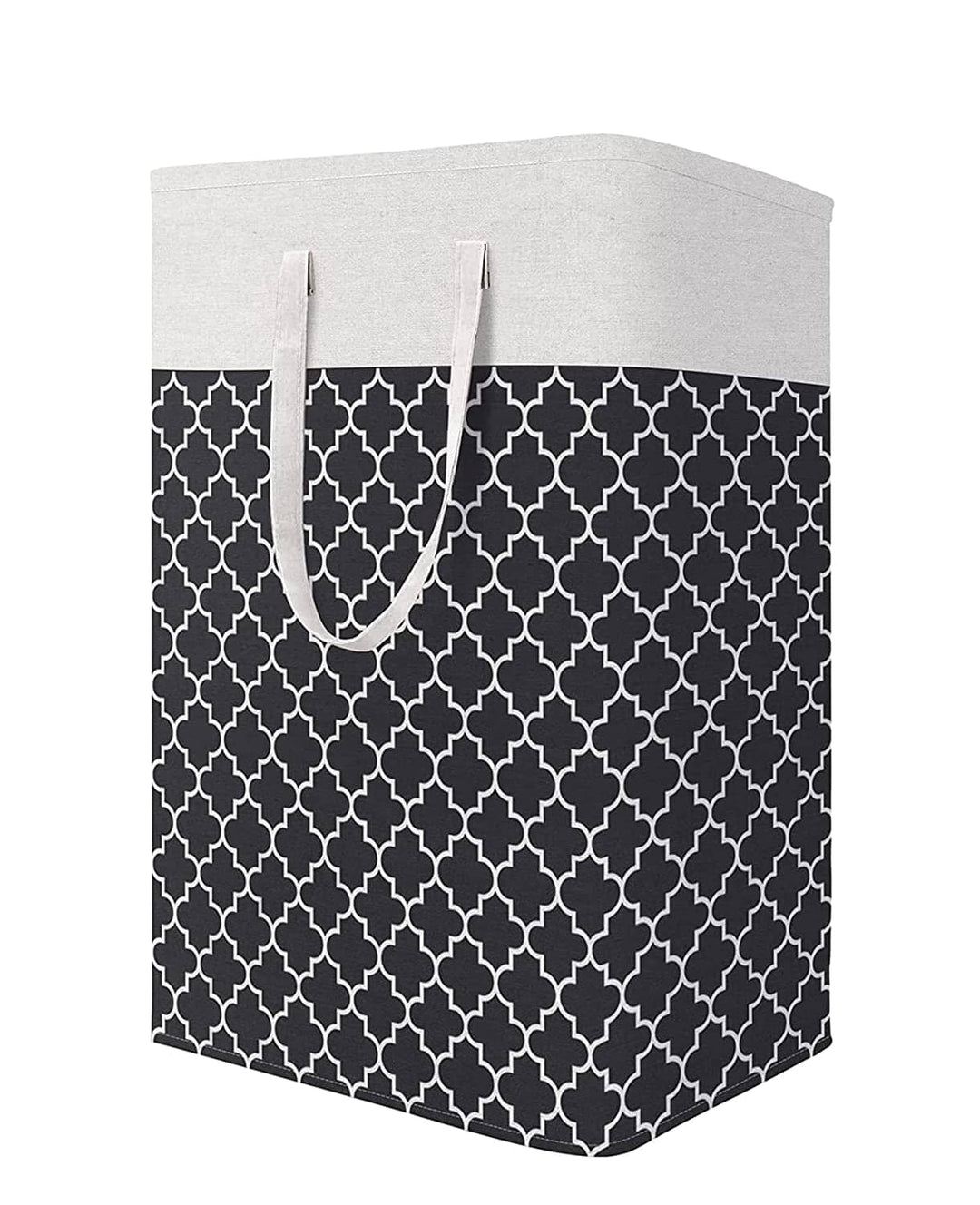 Collapsible Waterproof Laundry Hamper Great Happy IN Black 