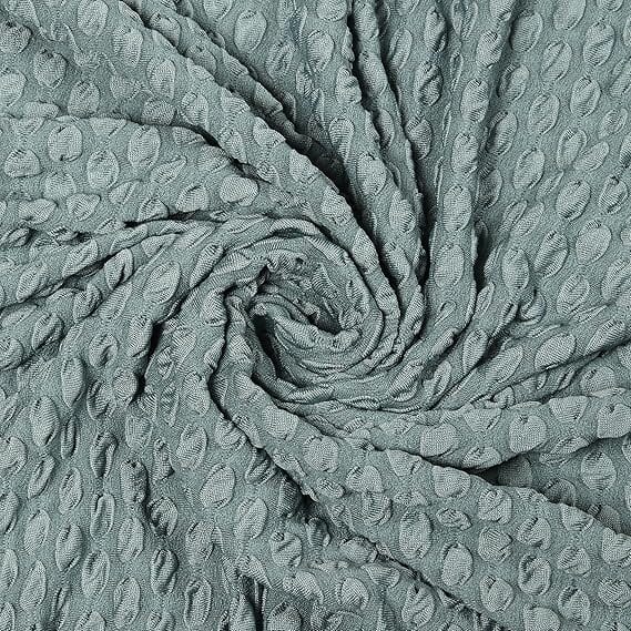 Green Honeycomb Pattern Jacquard Sofa Cover Great Happy IN 