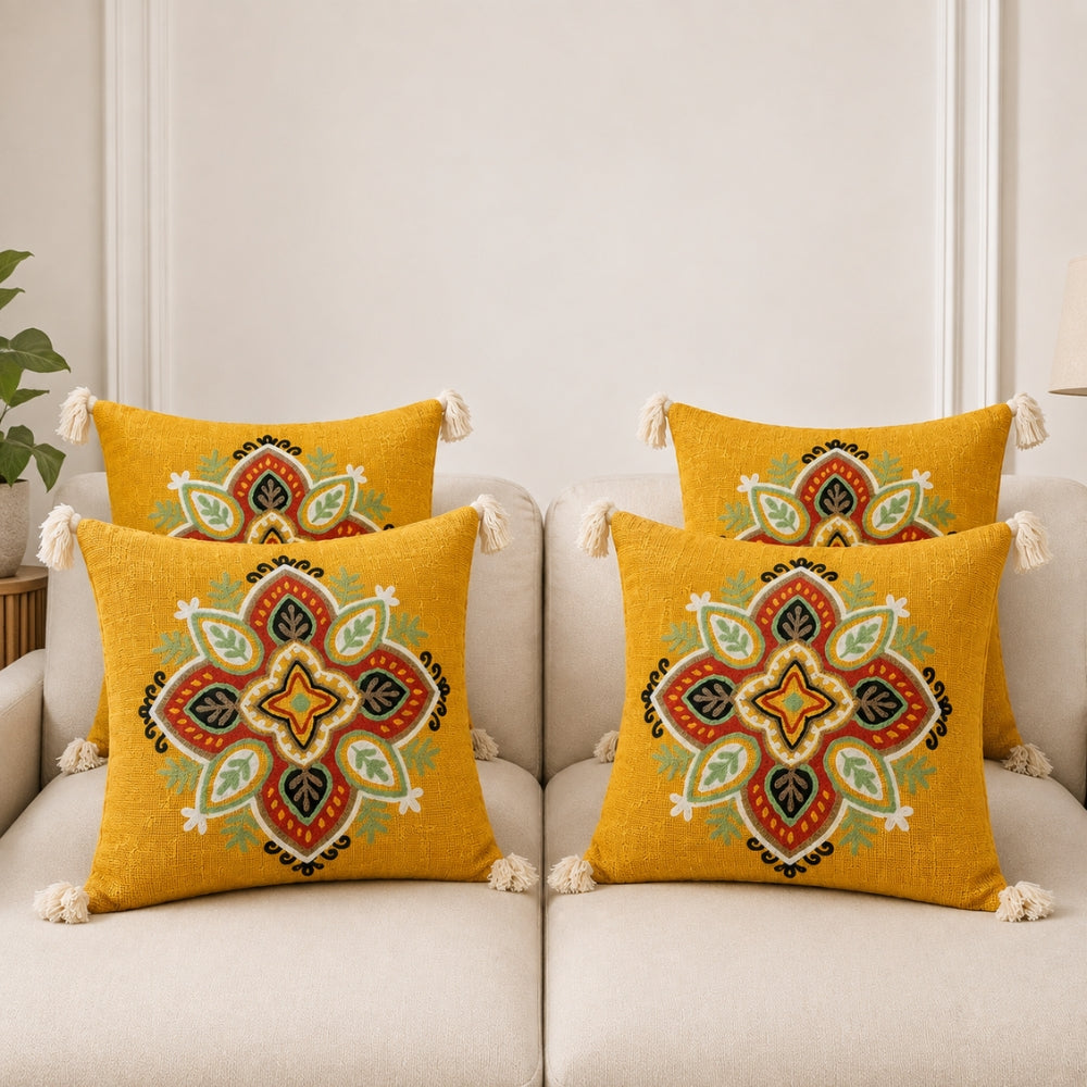 Artisan Embroidered Cushion Covers