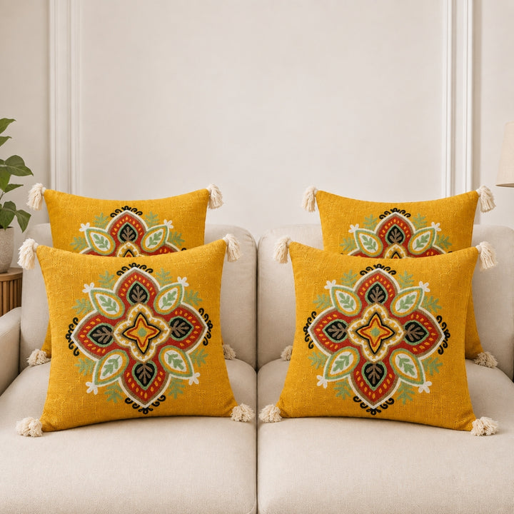 Artisan Embroidered Cushion Covers