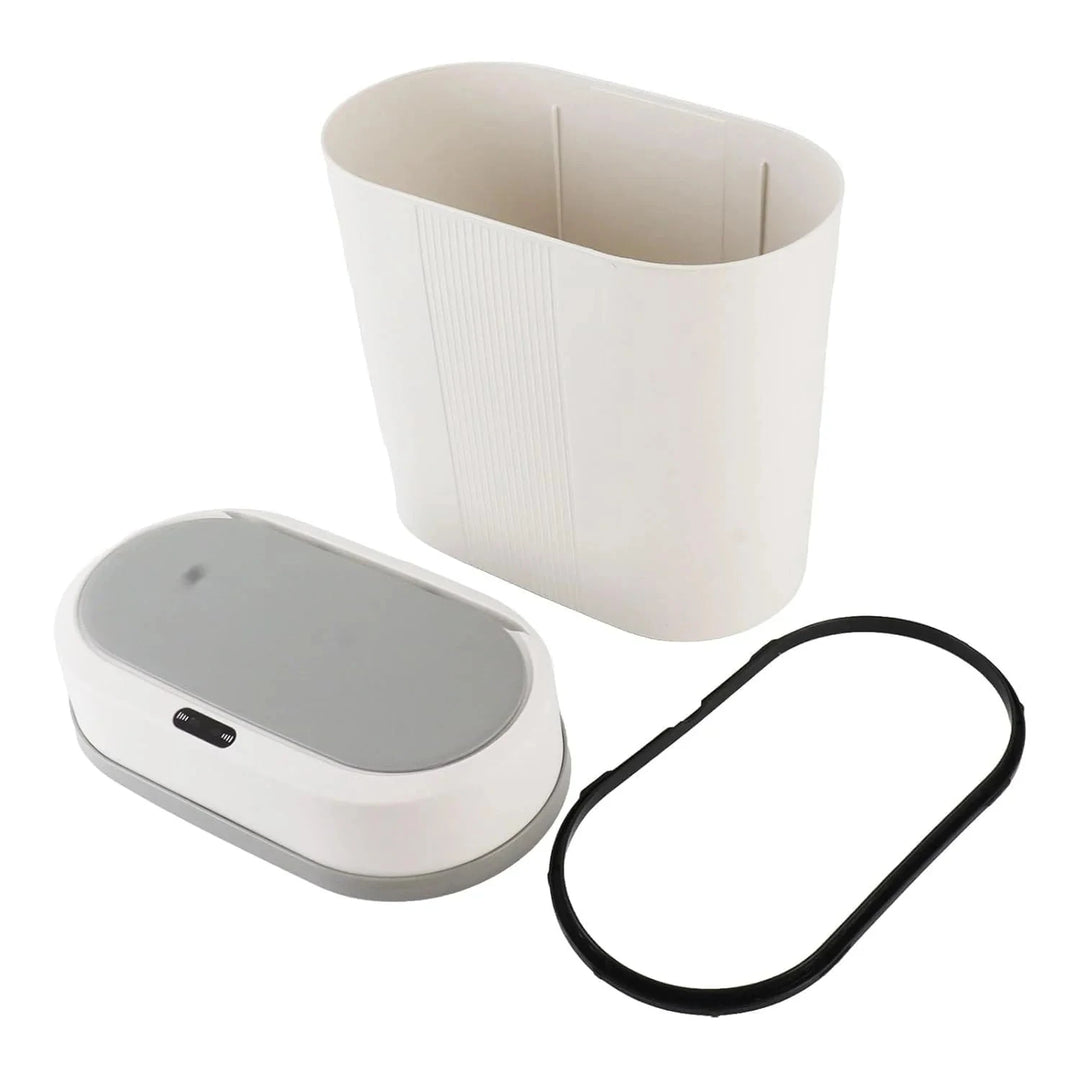 Automatic Sensor Waste Bin 12 L – Hands-Free Oval Design Great Happy IN 