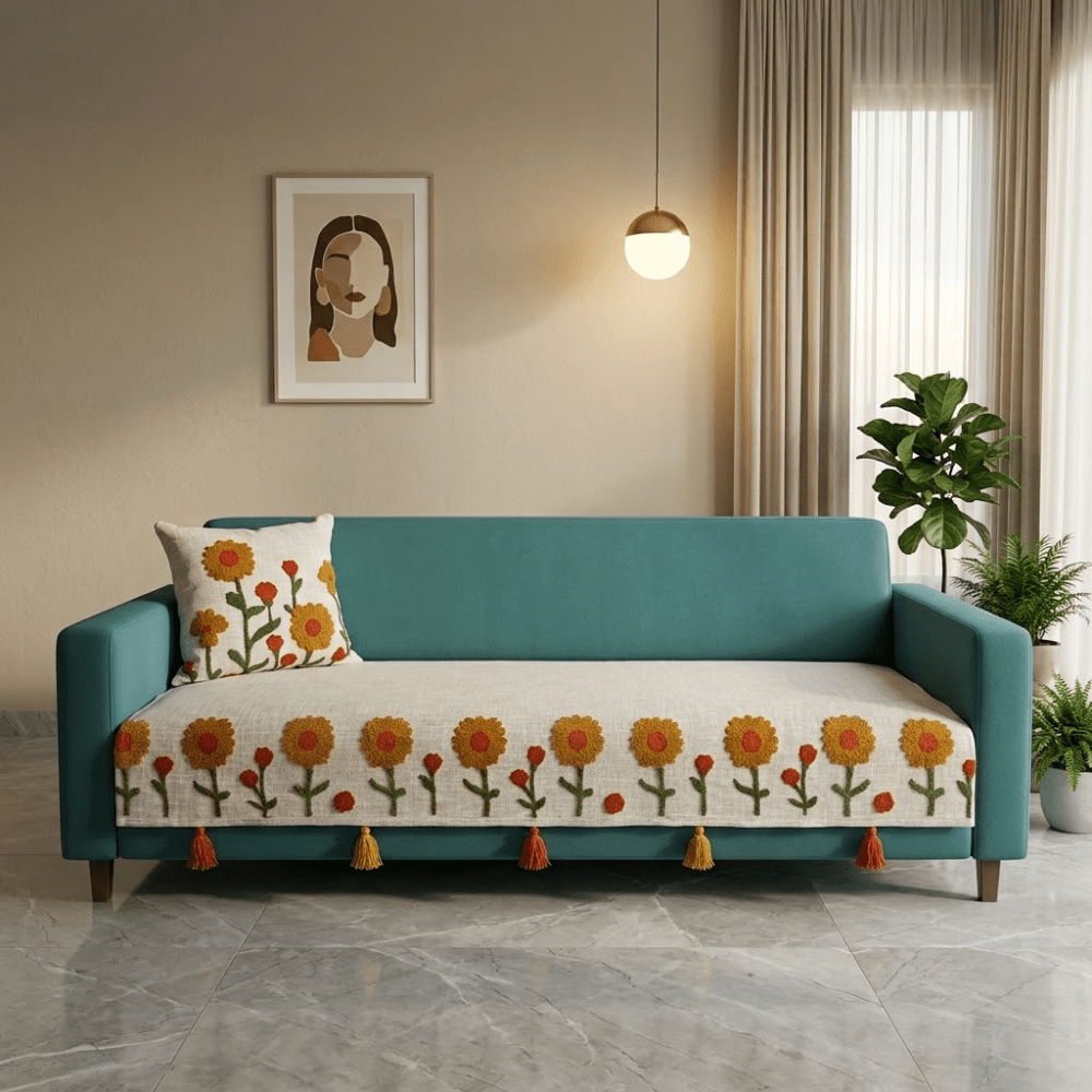 Sunflower 3 Seater 