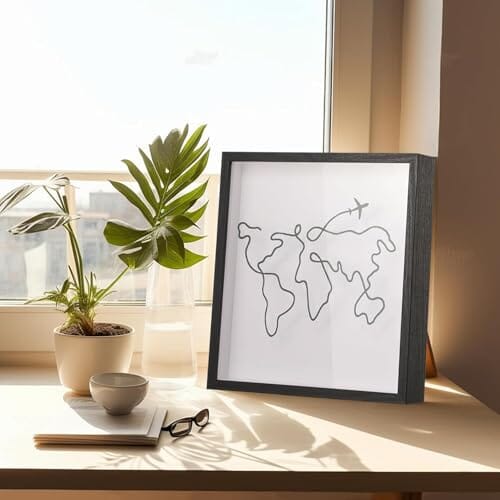 Travel Story Shadow Box Great Happy IN 