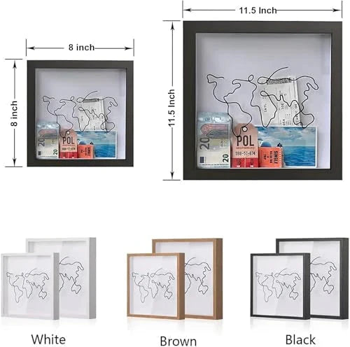 Travel Story Shadow Box Great Happy IN 