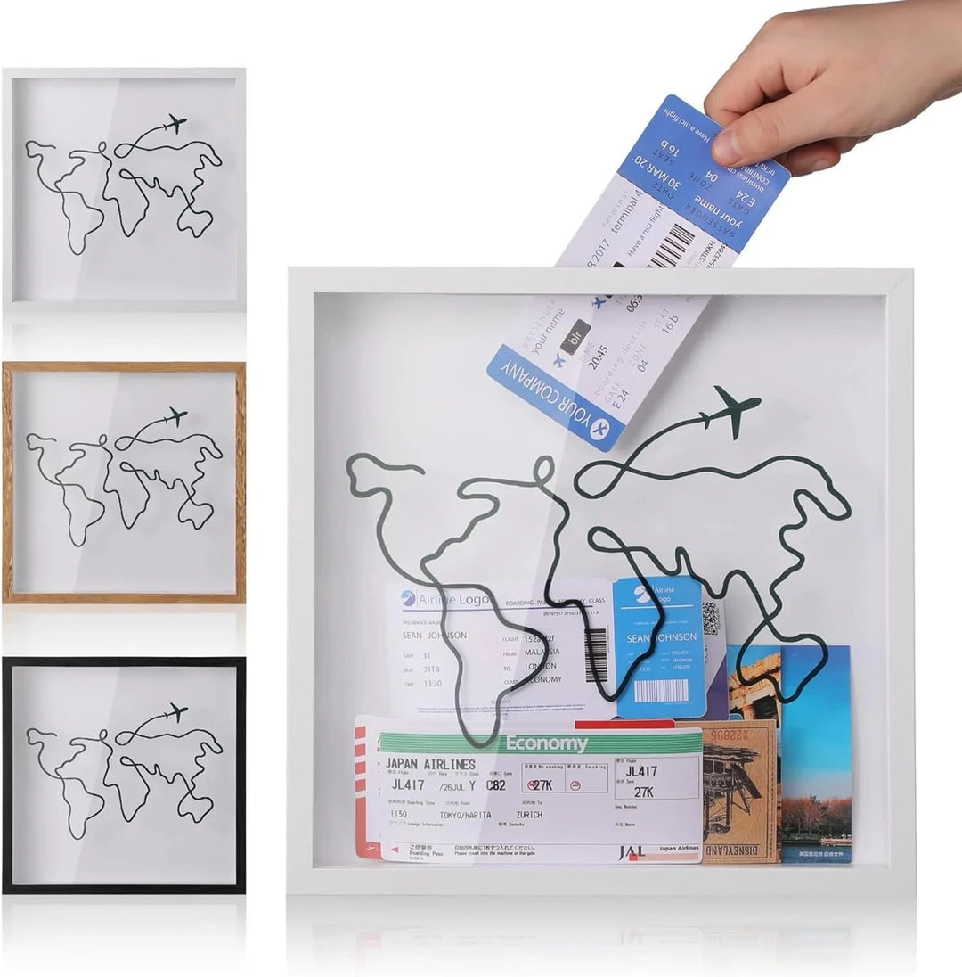 Travel Story Shadow Box Great Happy IN 