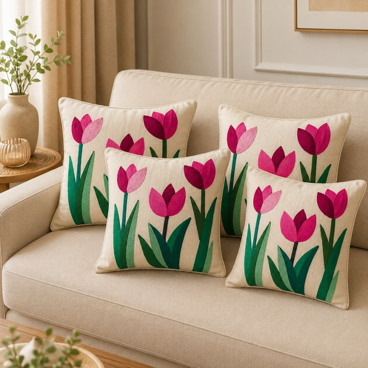 Artisan Embroidered Cushion Covers