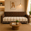 Jute Cotton Sofa Cover jute sofa cover Great Happy IN 