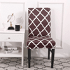 Brown Diamond Premium Chair Cover - Stretchable & Elastic Fitted Great Happy IN 