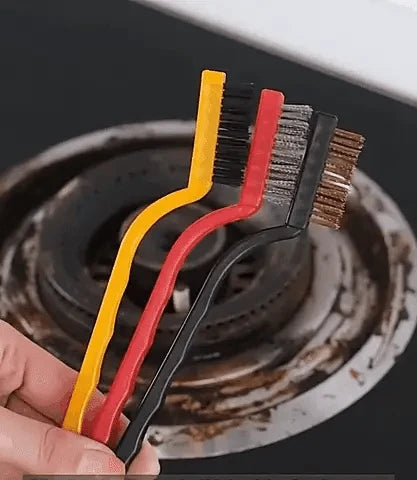 Gas Stove Cleaning Brush (3 PCS) Great Happy IN 