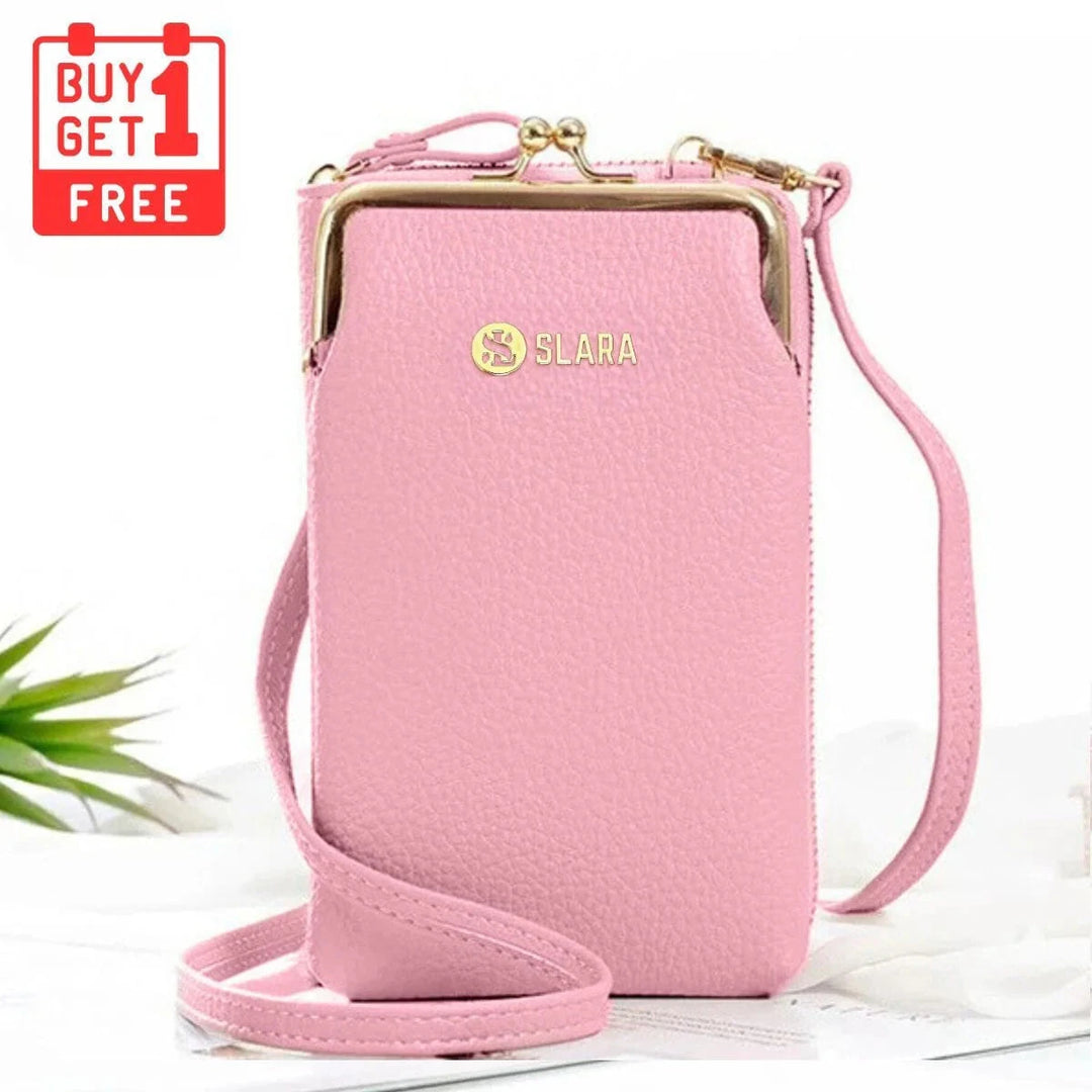 SLARA™ Unique Women's Bag - Buy 1 Get 1 Free Favhome LIGHT PINK BLACK 