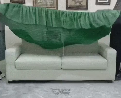Bubble Frill Sofa Cover