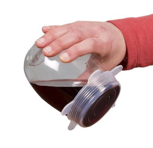 Multipurpose Silicone Lid - Reusable & Microwave Safe Great Happy IN 
