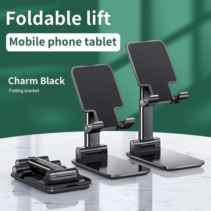 MOBISTAND™ Portable and Height Adjustable Mobile & Tablet Stand Great Happy IN 