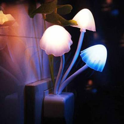 Night Light Mushroom LED Lamp Great Happy IN 