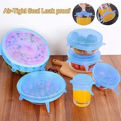 Multipurpose Silicone Lid - Reusable & Microwave Safe Great Happy IN 