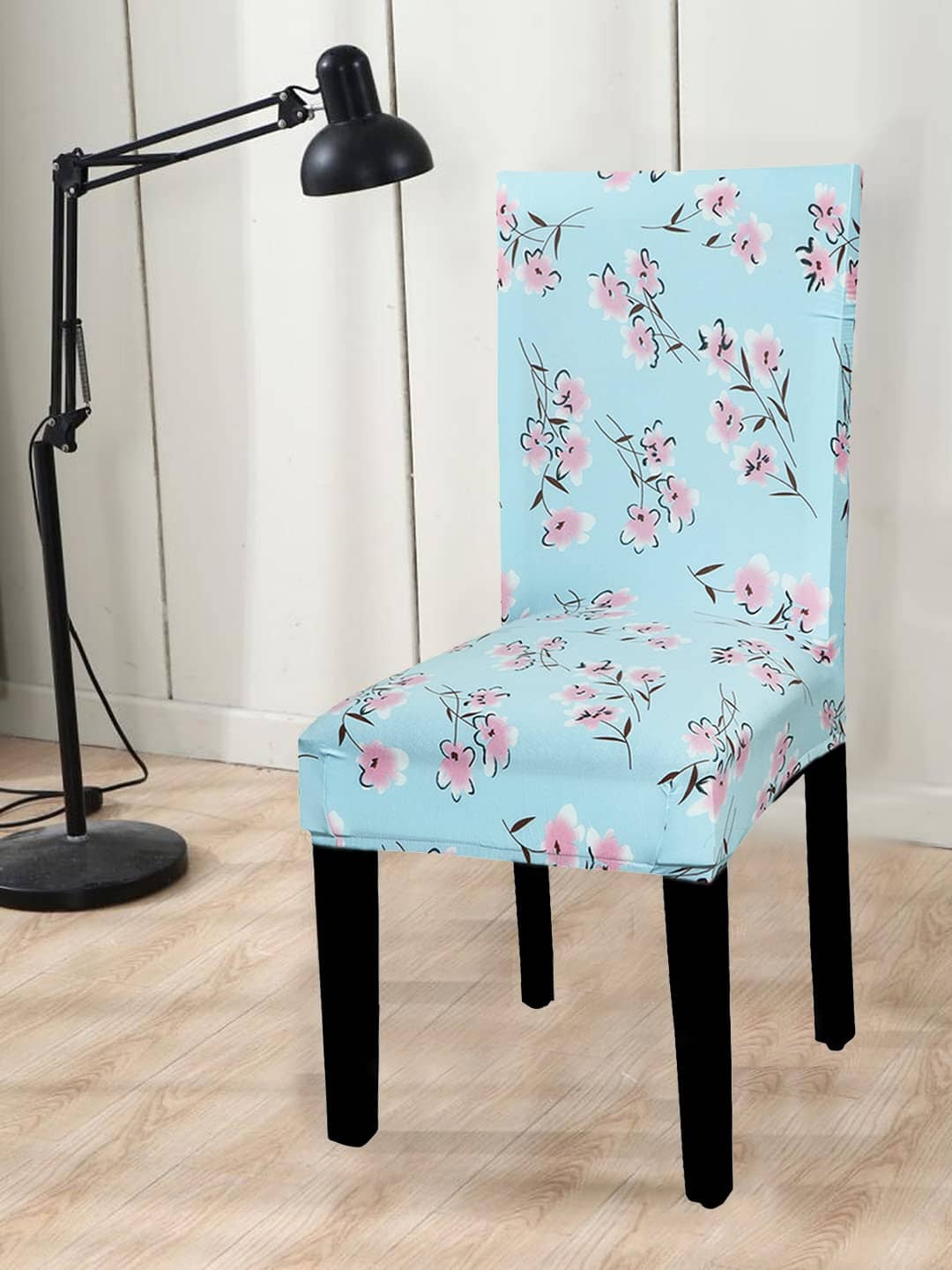 Blue Daisy Premium Chair Cover - Stretchable & Elastic Fitted Great Happy IN 2 PCS - ₹799 