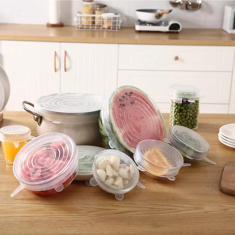 Multipurpose Silicone Lid - Reusable & Microwave Safe Great Happy IN 