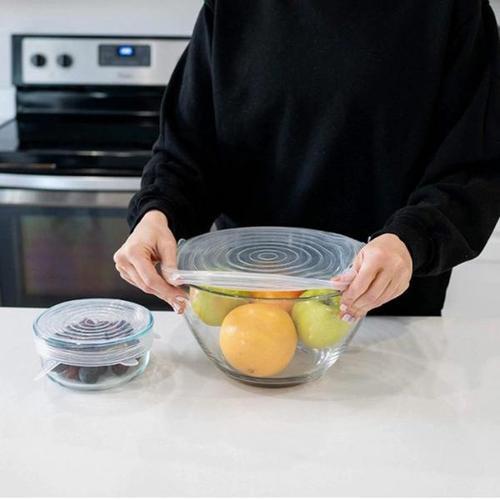 Multipurpose Silicone Lid - Reusable & Microwave Safe Great Happy IN 