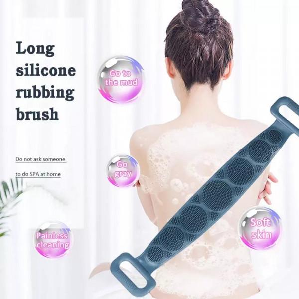Eco-Friendly Silicone Bath Brush silicone bath brush Great Happy IN BUY 1 GET 1 FREE (Total 2 pieces) - ₹585 
