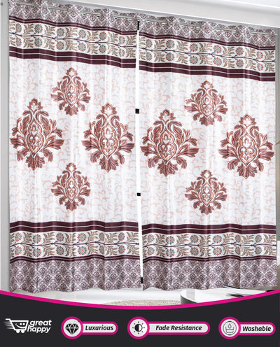 Digital Blackout Curtains - 2PCS Great Happy IN 