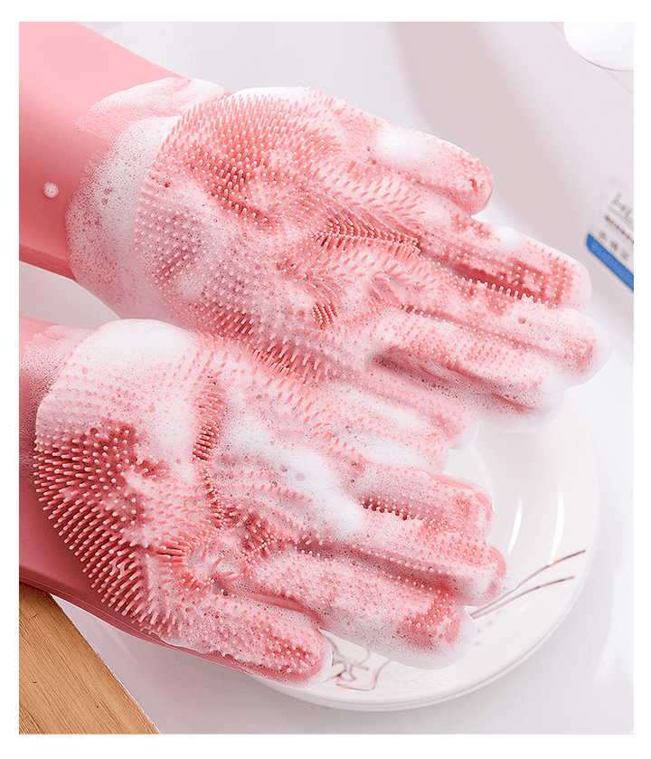 Winter Special Dishwashing Gloves - 1 Pair (BPA Free) - Reusable Great Happy IN 