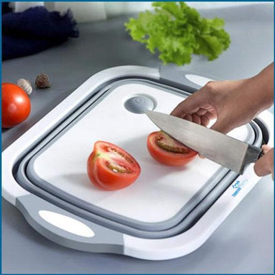 3 In 1 Multi-Functional Chopping Board With Dish Tub™ Great Happy IN 