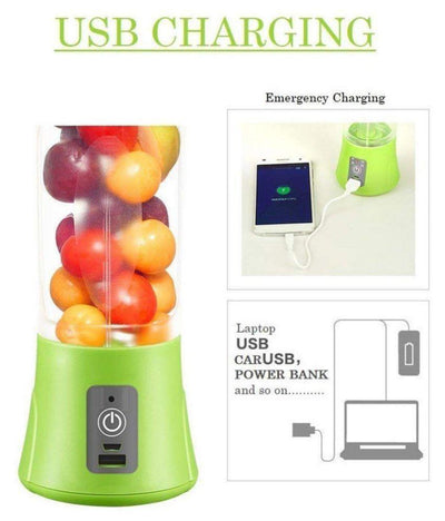 Portable Blender Juicer - USB Rechargeable Great Happy IN 
