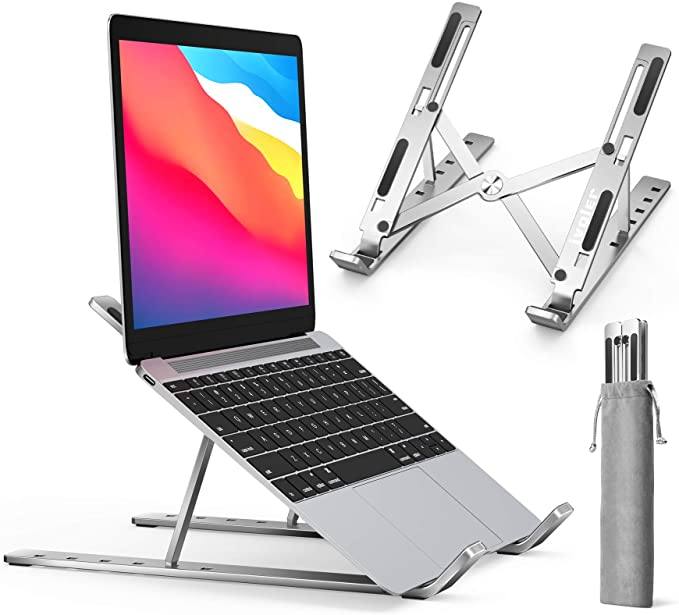 TECHSTAND™ Portable and Height Adjustable Laptop Stand Laptop Stand Great Happy IN 