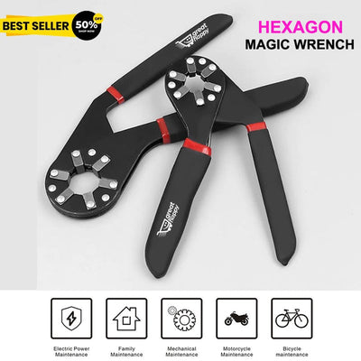 Hexagon Magic Wrench Great Happy IN 6 INCH - ₹699 