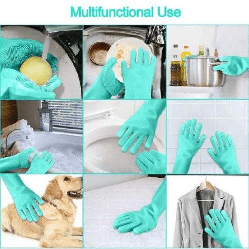 Winter Special Dishwashing Gloves - 1 Pair (BPA Free) - Reusable Great Happy IN 