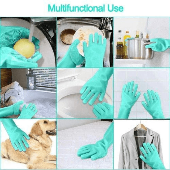 Winter Special Dishwashing Gloves - 1 Pair (BPA Free) - Reusable Great Happy IN 