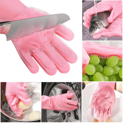 Winter Special Dishwashing Gloves - 1 Pair (BPA Free) - Reusable Great Happy IN 