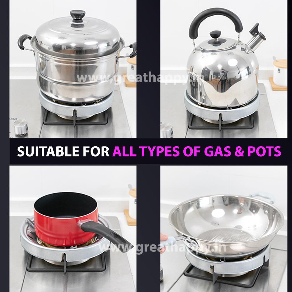 Gas Stove Energy Saving Device - Save upto 25% Gas Great Happy IN 