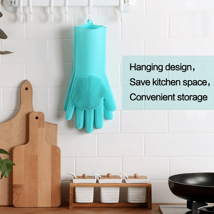 Winter Special Dishwashing Gloves - 1 Pair (BPA Free) - Reusable Great Happy IN 