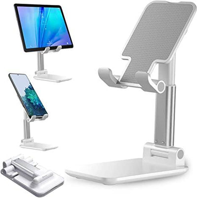 MOBISTAND™ Portable and Height Adjustable Mobile & Tablet Stand Great Happy IN 